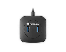 USB-хаб REAL-EL CQ-407 4 ports - мініатюра 6
