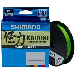 Шнур Shimano Kairiki 8 PE Mantis Green 150 m 0.06 mm 5.3 kg (1013-2266.96.89)