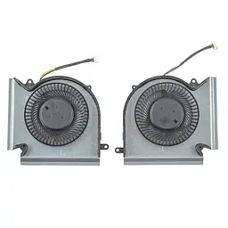 Вентилятори для MSI GE66 GP66 GL66 MS-1541 MS-1542 series, (CPU+GPU fan, PABD08008SH-N453/N454, Аналог) - мініатюра 2