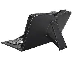 Чохол для планшета універсальний з клавіатурою Micro-USB 9.7-11" підставка Black (19003) - мініатюра 4