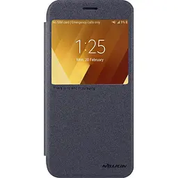 Чохол-книжка Nillkin Sparkle case Samsung Galaxy A3 A320F 2017 Black - мініатюра 2