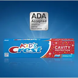 Дитяча зубна паста Crest Kid's Cavity Protection Sparkle Fun 24 г (BT4022) - мініатюра 4