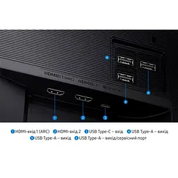 Монітор 32" Samsung S32FM702 UHD VA 60Hz (LS32FM702UZXUA) - мініатюра 8