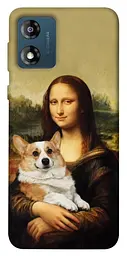 TPU чохол Demsky Mona corgi для Motorola Moto E13