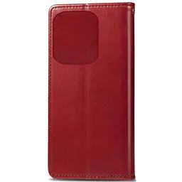 Шкіряний чохол-книжка GETMAN Gallant (PU) для TECNO Spark 10 Червоний - мініатюра 4