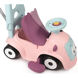 Машина для катання малюка Smoby Toys Маестро 3 в 1 зі звуковим ефектами рожева (720305) - мініатюра 3