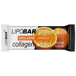 Протеїновий батончик Lipobar Exclusive Orange 50 г