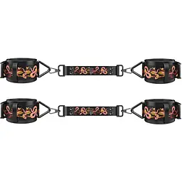 БДСМ-набір Lockink The FloweRing Serpent - Bondage Set, 12 шт. - мініатюра 3