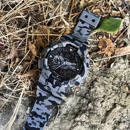 Чоловічий наручний годинник 1688CMGY Camo Gray. Skmei acs0030624 - мініатюра 4