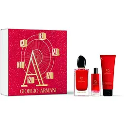 Набір Giorgio Armani Si Passione парфумована вода 100 мл, лосьон для тіла 75 мл, атюра 15 мл