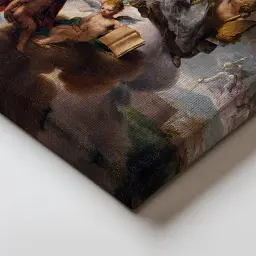 Інтер'єрна картина Святий, XVIII ст, релігійний декор, 60×44 см (id6943) - мініатюра 3