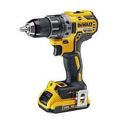 DeWALT Набір із двох акумуляторних інструментів DeWALT 18В дриль-шурупокрут DCD791 ударний шурупокрут DCF887 акб 2х5А·год ЗП TSTAK 4.2кг - мініатюра 2