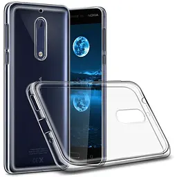 Чохол-накладка Toto TPU High Clear Case Nokia 5 Transparent - мініатюра 2