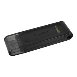 Флеш-накопичувач USB 128Gb DataTraveler 70, Black, Type-C 3.2 Gen 1 (DT70/128GB) Kingston teh0029108