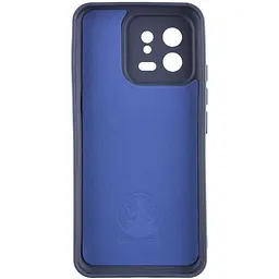 Чохол TPU GETMAN Liquid Silk Full Camera для Xiaomi 13 Pro Синій / Midnight Blue - мініатюра 3