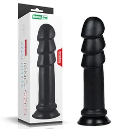 Фалоімітатор King Sized Anal Ripples 28.5 см чорний - мініатюра 10