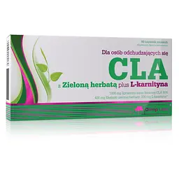 Жироспалювач CLA with Green Tea plus L-Carnitine, 60 капсул Olimp fit0016525