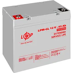 Акумулятор LogicPower GEL 12V/45Ah/540Wh [20269] [109034]