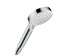 Ручний душ Hansgrohe Crometta 100 Vario Green EcoSmart 6л/хв білий/хром 26336400, Хром