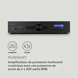 Підсилювач Auna AMP-CD608 DAB Hifi Stereo 10035298 - мініатюра 4