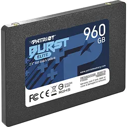 SSD накопичувач Patriot Burst Elite 960GB (PBE960GS25SSDR) [153125] - мініатюра 3