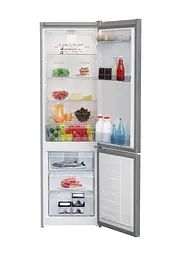 Холодильник Beko CNA295K20XP 181х57х54см 2 двери холодильное отделение 190 л морозильное отделение 76 л A+ combi нержавіюча сталь (CNA295K20XP) - мініатюра 3