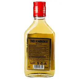 Текіла Tres Sombreros Gold, 38%, 0,2 л - мініатюра 5