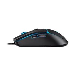 Ігрова миша провідна CRYPTO VX7, 6 кнопок, 200-8000 DPI, Led Lighting RGB, 1,8м, Windows XP/Vista/Win7/8/10/11 Mac OS X, Black, COLOR BOX - мініатюра 4