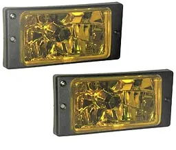 Протитуманні фари для ВАЗ 2110 дальнє світло Жовті 2 шт. (LA 519 DBRY)