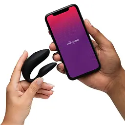 Смарт-вібратор для пар We-Vibe Chorus Pro Satin Black - мініатюра 16