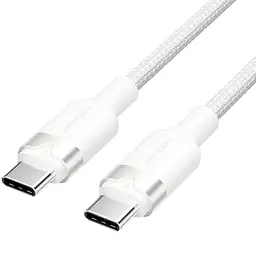 Кабель Vention USB 2.0Type-C M-M,1.0м 60W aluminum alloy, білийVention (TRDWF)