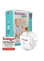 Еко Підгузки Bambo Nature 5 (12-18 кг), 22 шт. Bambo Nature (10205070)