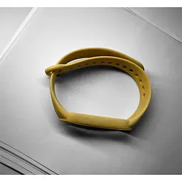 Силіконовий ремінець BeCover для Xiaomi Mi Smart Band 5 / Mi Smart Band 6 Plombir (710493) - мініатюра 2