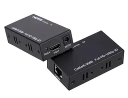 Подовжувач HDMI Extender до 60 метрів по витій парі (один кабель) Tcom 1080p - мініатюра 4