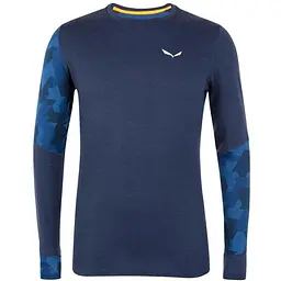 Термокофта Salewa Cristallo Long Sleeve Mns M Синій (1054-013.002.9318)