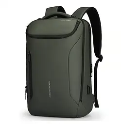 Рюкзак міський Mark Ryden 9031YSJ 28л для ноутбука до 17.3" і USB-портом Green (17583)