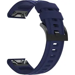 Ремінець ArmorStandart Silicon для Garmin 20mm Dark Blue (ARM60810) [141554] - мініатюра 1
