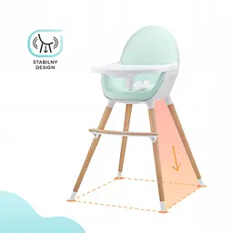 Стільчик для годування KinderKraft Fini Mint - мініатюра 8