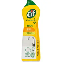 Крем для чищення Cif Актив Лимон 750 мл