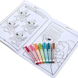 Розмальовка Crayola Lilo & Stitch 32 сторінки та 7 фломастерів - мініатюра 3
