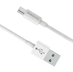 Кабель заряджання Borofone BX22 Bloom USB to Type-C 1м Білий