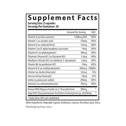 Postnatal Multivitamin Essentials with DHA - 60 caps - мініатюра 2