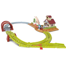 Залізничний трек Fisher-Price Томас і друзі Станція Белл із паровозиком Томасом (JLL35) - мініатюра 2