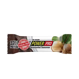 Батончик Power Pro Protein Bar Nuts Sugar Free, 60 грам - Макадамія