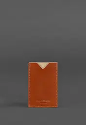 Шкіряний кард-кейс 8.0 світло-коричневий - мініатюра 6