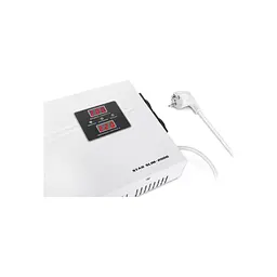 Стабілізатор REAL-EL STAB SLIM-2000, white (EL122400008) - мініатюра 4
