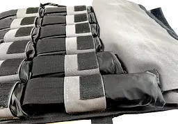 Жилет обтяжувач EasyFit Armor 18 кг набірний з кроком 0,5 кг (EF-WTV-180) - мініатюра 8
