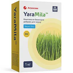 Добриво безхлорне для газону Весна-Літо, 1 кг, YaraMila
