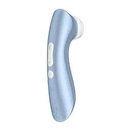 Вакуумний кліторальний стимулятор з вібрацією Satisfyer Pro 2+ (блакитний) - мініатюра 2