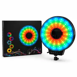 Світлодіодна LED лампа MJ-321 кільцева RGB 35 см з USB підключенням - мініатюра 5